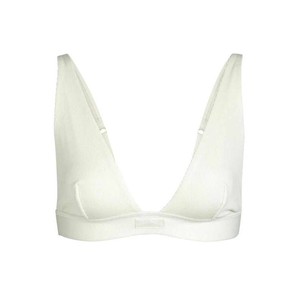 Skims Women's White and Cream Bra